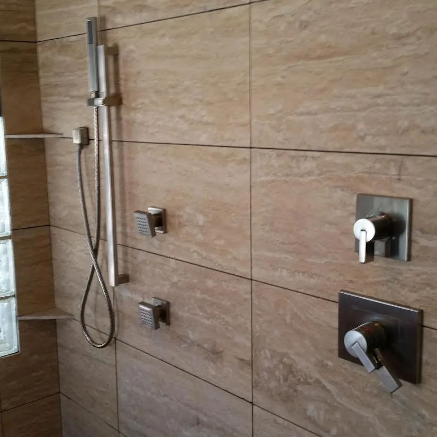 Shower fixture installation for Frozen Pipe Repair in Sylvania